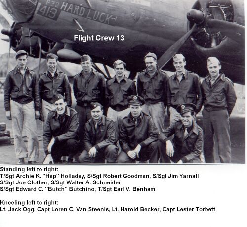 B17 flying fortress flight crew 13